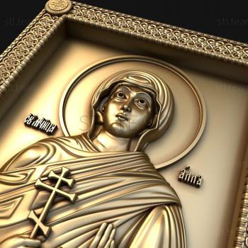 3D model Holy Martyr Alla (STL)